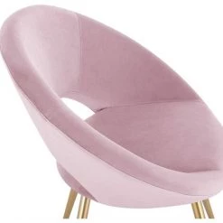 WOLTU Lot De 2 Chaises De Salle à Manger. Chaise De Chambre à Coucher. Avec Velours Siège Et Métal Pieds. Rose 9 WOLTU Lot De 2 Chaises De Salle à Manger. Chaise De Chambre à Coucher. Avec Velours Siège Et Métal Pieds. Rose -banc et tabouret Soldes Boutique 42416310 4