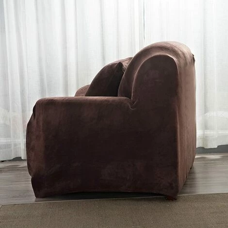 TANABATA Housse De Fauteuil Avec Accoudoirs Housse De Canapé 1 Place Extensible Couverture De Canapé Anti-acariens 4 TANABATA Housse De Fauteuil Avec Accoudoirs Housse De Canapé 1 Place Extensible Couverture De Canapé Anti-acariens – Image 2