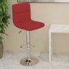 Tabouret De Bar Tissu Rouge Bordeaux VidaXL 2 Tabouret De Bar Tissu Rouge Bordeaux VidaXL -banc et tabouret Soldes Boutique 42568099 1