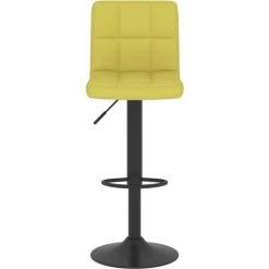 Tabouret De Bar Tissu Vert VidaXL 10 Tabouret De Bar Tissu Vert VidaXL -banc et tabouret Soldes Boutique 42568116 4