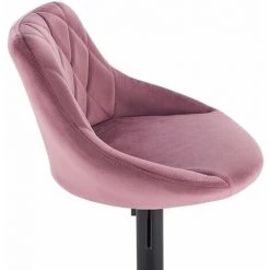 WOLTU 2 X Tabourets De Bar Siège Bien Rembourré En Velours . Hauteur Réglable Pieds En Métal. Rose 8 WOLTU 2 X Tabourets De Bar Siège Bien Rembourré En Velours . Hauteur Réglable Pieds En Métal. Rose -banc et tabouret Soldes Boutique 42747766 3