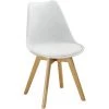 ARGONAUTA Chaise Moderne En Polypropylène Et Bois Soft Line Blanc -banc et tabouret Soldes Boutique 42837923 1