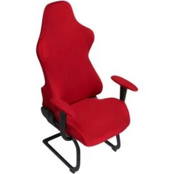 BRIDAY Housses De Chaise Protectrices Pour Sièges D'ordinateur Amovibles Gaming Office Décoration élastique Polyester Lavable Fauteuil Doux Spandex Moderne (vin Rouge) 11 BRIDAY Housses De Chaise Protectrices Pour Sièges D'ordinateur Amovibles Gaming Office Décoration élastique Polyester Lavable Fauteuil Doux Spandex Moderne (vin Rouge) -banc et tabouret Soldes Boutique 43153783 5