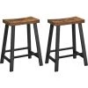 SONGMICS VASAGLE Tabourets De Cuisine Avec Siège Incurvé, Lot De 2, Chaises De Bar, Sièges De 60 Cm De Haut, Pour Cuisine, Salle à Manger, Bureau, Style Industriel, Marron Rustique Et Noir LBC074B01 - Marron Rustique Et Noir 1 SONGMICS VASAGLE Tabourets De Cuisine Avec Siège Incurvé, Lot De 2, Chaises De Bar, Sièges De 60 Cm De Haut, Pour Cuisine, Salle à Manger, Bureau, Style Industriel, Marron Rustique Et Noir LBC074B01 - Marron Rustique Et Noir -banc et tabouret Soldes Boutique 43248852 1
