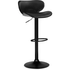IDMARKET Lot De 2 Tabourets De Bar SAM Noirs Vintage 9 IDMARKET Lot De 2 Tabourets De Bar SAM Noirs Vintage -banc et tabouret Soldes Boutique 43413092 3