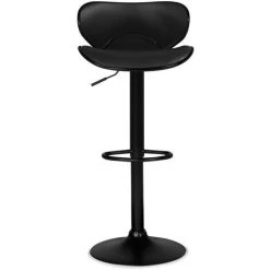 IDMARKET Lot De 2 Tabourets De Bar SAM Noirs Vintage 11 IDMARKET Lot De 2 Tabourets De Bar SAM Noirs Vintage -banc et tabouret Soldes Boutique 43413092 5