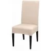 AIDUCHO Housse De Chaise Extensible Lot De 2, Housse De Chaise Salle à Manger Universel, Amovible, Lavable Couverture De Chaise Pour Maison Hotel Restaurant Mariage Décoration (Beige, 2 Pièces) -banc et tabouret Soldes Boutique 43423590 1