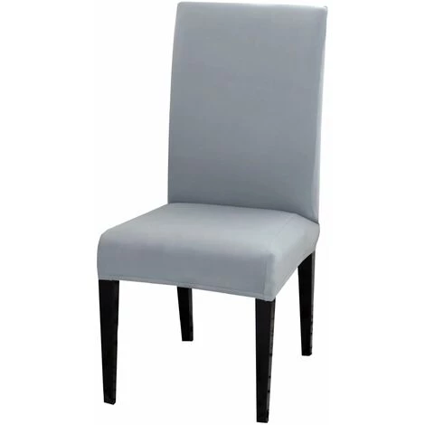 AIDUCHO Housse De Chaise Extensible Lot De 2, Housse De Chaise Salle à Manger Universel, Amovible, Lavable Couverture De Chaise Pour Maison Hotel Restaurant Mariage Décoration (gris Fumé, 2 Pièces) 3 AIDUCHO Housse De Chaise Extensible Lot De 2, Housse De Chaise Salle à Manger Universel, Amovible, Lavable Couverture De Chaise Pour Maison Hotel Restaurant Mariage Décoration (gris Fumé, 2 Pièces)