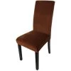 ASUPERMALL Housse De Haute Qualité De La Couverture De Chaise De Spandex Polyester Souple, Brun L - Brun L -banc et tabouret Soldes Boutique 44391548 1