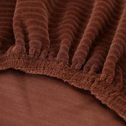 ASUPERMALL Housse De Haute Qualité De La Couverture De Chaise De Spandex Polyester Souple, Brun L - Brun L -banc et tabouret Soldes Boutique 44391548 4