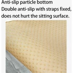 Coussin Chaise,Galette De Chaise Déhoussable Coussins De Chaise Carrés Conçus Avec Des Sangles Antidérapantes Confortables 45*45cm Fontainebleau Gris -banc et tabouret Soldes Boutique 44403248 2