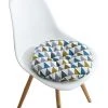 TANABATA Coussin De Chaise Imprimé Doux Classe Bureau Galette De Chaise 40x40cm Rond-Triangle Multicolore -banc et tabouret Soldes Boutique 44748062 1