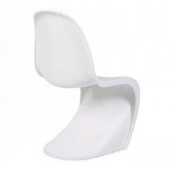 LES TENDANCES Chaise Design Blanc Mat Vogus -banc et tabouret Soldes Boutique 44820978 4