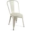 ARGONAUTA Chaise De Cuisine Vintage Urbaine Industrielle En Métal Blanc -banc et tabouret Soldes Boutique 44833126 1