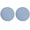 TINOR Tabouret Rond Coussins De Chaise Pour Cuisine Salle à Manger Coussins De Siège Avec Attaches Lot De 2 Coussins Antidérapants Pour Tabouret Haut Chaises Bistro Bar Siège 13 Pouces, Rayure Bleue