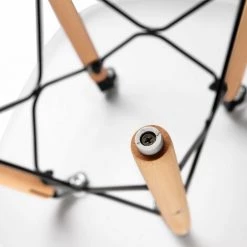 MC HAUS SENA BLANCA X4 - Pack 4 Chaises De Salle A Manger Blanches, Design Nordique, Chaises Tower Pour Le Salon, Le Bureau, La Salle De Séjour Ou Terrasse, Dossier Ergonomique Et Pieds En Bois De Hêtre, Style Scandinave, Blanc -banc et tabouret Soldes Boutique 4548770 4