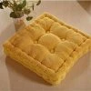 ELLE Trayosin Coussin De Chaise Fauteuil Siège Canapé Coussin D'Assise Pour Intérieur Et Extérieur, Carré, Différents Coloris, Rembourrage épais(Maïs Jaune,38 * 38cm) -banc et tabouret Soldes Boutique 45683186 1