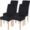 Kueatily Ensemble De 4 Housses De Chaise Amovibles Et Lavables -banc et tabouret Soldes Boutique 46362254 1