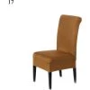 SUPERSELLER Housse De Chaise De Salle à Manger à Dossier Haut De L'hôtel - 17