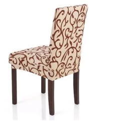 SUPERSELLER Housse De Chaise Totem Impression Housse De Chaise élastique Housse De Chaise Universelle Monobloc Housse De Chaise De Restaurant D'hôtel Housse De Chaise D'ordinateur,