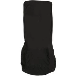 SUPERSELLER Housse De Chaise épaissie, Housse De Chaise De Salle à Manger à Dossier Domestique élastique Simple En Une Seule Pièce, Grande Housse De Chaise Pivotante Oblique, Quatre Paquets - Le Noir