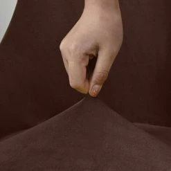 SUPERSELLER Housse De Chaise Housse De Chaise De Style Européen - Brun Rougeâtre -banc et tabouret Soldes Boutique 46773196 3