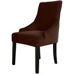 SUPERSELLER Housse De Chaise Housse De Chaise De Style Européen - Brun Rougeâtre -banc et tabouret Soldes Boutique 46773196 5