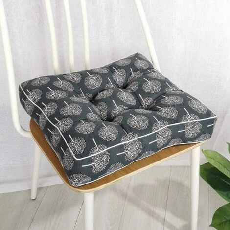 Coussins D'assise Carrés, Coussins De Chaise Extra-épais, Coussin Fesses Tatami Style Japonais Office Soft Meditate Crowded-k 45x45x10cm,HANBING 4 Coussins D'assise Carrés, Coussins De Chaise Extra-épais, Coussin Fesses Tatami Style Japonais Office Soft Meditate Crowded-k 45x45x10cm,HANBING – Image 2