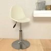 Tabouret De Bar Tissu Crème VidaXL -banc et tabouret Soldes Boutique 47601527 1