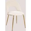 Chaise De Salle à Manger En Velours Glorys SKLUM Velours - Fer Beige Crème - Beige Crème 1 Chaise De Salle à Manger En Velours Glorys SKLUM Velours - Fer Beige Crème - Beige Crème -banc et tabouret Soldes Boutique 47999351 1