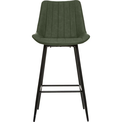 Chaise De Bar Olwen Kaki Atmosphera 5 Chaise De Bar Olwen Kaki Atmosphera – Image 3