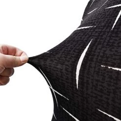 TINOR Housse De Tabouret De Bar Extensible, 2 Housse De Chaise Haute Imprimée Pour Bar Couvre De Chaise De Salle à Manger Haute, Protecteur De Siège De Chaise De Salle à Manger Rose -banc et tabouret Soldes Boutique 48804189 4