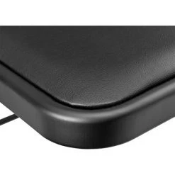 Lot De 6 Chaises De Bureau Chaise De Conférence Chaise De Salon Pliante Chaise Visiteur Similicuir Métal Noire 46 Cm X 80 Cm X 50 Cm [pro.tec] -banc et tabouret Soldes Boutique 4895309 5