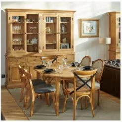 HELLIN Chaises Moderne En Bois Et Tissus (lot De 2) - PAIXA - Gris -banc et tabouret Soldes Boutique 49302778 3