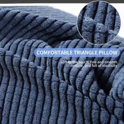 HAPPYSHOPPING Coussin Lombaire Amovible Et Lavable En Velours Côtelé Pour Voiture, Bureau à Domicile, Marron - Marron -banc et tabouret Soldes Boutique 50946663 5