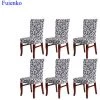 Housses De Chaise Universelles Strech 6pcs FUIENKO 1 Housses De Chaise Universelles Strech 6pcs FUIENKO -banc et tabouret Soldes Boutique 50983308 1