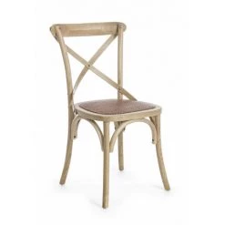 HELLIN Chaise Bistrot En Rotin (lot De 2) - ESTAMINET - Beige Crème 8 HELLIN Chaise Bistrot En Rotin (lot De 2) - ESTAMINET - Beige Crème -banc et tabouret Soldes Boutique 50985392 2