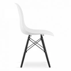 HUCOCO OSATA - Lot De 4 Chaises En PP Style Moderne Salon/cuisine - 81x54x46 Cm - Chaise De Salle à Manger - Blanc 9 HUCOCO OSATA - Lot De 4 Chaises En PP Style Moderne Salon/cuisine - 81x54x46 Cm - Chaise De Salle à Manger - Blanc -banc et tabouret Soldes Boutique 51027020 3
