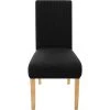 CADEAU Housse De Chaise De Mariage Jaquard Extensible Interieur Lavable De Salle à Manger Pas Cher Noir 1 CADEAU Housse De Chaise De Mariage Jaquard Extensible Interieur Lavable De Salle à Manger Pas Cher Noir -banc et tabouret Soldes Boutique 51059783 1