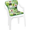 EMMEVI Coussin De Chaise De Jardin Pliant Douce Intérieur Extérieur Bar Dehor Motif Coccinelle - Vert -banc et tabouret Soldes Boutique 51349091 1