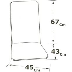 EMMEVI Coussin De Chaise De Jardin Pliant Douce Moderne Intérieur Extérieur Bar Dehor Motif Tournesols - Blanc -banc et tabouret Soldes Boutique 51349261 3