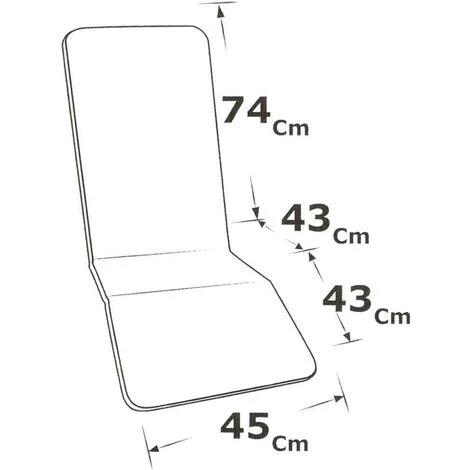 EMMEVI Coussin De Chaise De Jardin Pliant Douce Housse De Place Chaise Longue Motif Coccinelle - Bleu 5 EMMEVI Coussin De Chaise De Jardin Pliant Douce Housse De Place Chaise Longue Motif Coccinelle - Bleu – Image 3