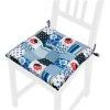 EMMEVI Coussin Pour Chaise Doux Universel Lacets De Fixation Lavable Housses De Chaise Coccinelles - Bleu -banc et tabouret Soldes Boutique 51349371 1
