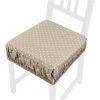 EMMEVI Coussin Pour Chaise En Coton Amovible Lavable Bande Élastique Housse De Chaise Pois Coeurs - Bordeaux -banc et tabouret Soldes Boutique 51349484 1