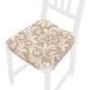 EMMEVI Coussin Pour Chaise Doux Universel Lavable Housses De Chaise Lacets De Fixation Fleurs Vectorielles - Beige -banc et tabouret Soldes Boutique 51349544 1