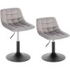 WOLTU Lot De 2 Tabouret De Bar Siège En Velours Chaise De Bar Avec Dossier Tabouret Rotatif Moderne Hauteur Réglable. Gris Clair 2 WOLTU Lot De 2 Tabouret De Bar Siège En Velours Chaise De Bar Avec Dossier Tabouret Rotatif Moderne Hauteur Réglable. Gris Clair -banc et tabouret Soldes Boutique 51377112 1