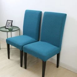 ZHUOXUAN Housse De Chaise De Salle à Manger , Spandex élastique, Extensible, Pour Chaises, Cuisine, Hôtel, Banquet,4pcs -banc et tabouret Soldes Boutique 51461958 5