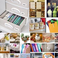 LIFCAUSAL 7 Pièces Ruban D'étiquettes Laminé Noir Sur Blanc Compatible Pour Imprimante D'étiquettes Brother P-touch PT-1010/PT-2100/PT-18R/PT-E200/PT-9500 12mm * 8m -banc et tabouret Soldes Boutique 51511366 3