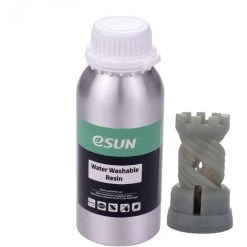 LIFCAUSAL Résine Lavable à L'eau Pour Imprimante 3D LCD Bouteille En Aluminium Matériau D'impression Liquide Dureté 76D Consommables Compatible Avec Anycubic Nova Sparkmaker Uniz Creality Accessoires Pour Imprimantes 3D 500 G/bouteille Couleur Chair