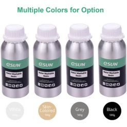 LIFCAUSAL Résine Lavable à L'eau Pour Imprimante 3D LCD Bouteille En Aluminium Matériau D'impression Liquide Dureté 76D Consommables Compatible Avec Anycubic Nova Sparkmaker Uniz Creality Accessoires Pour Imprimantes 3D 500 G/bouteille Couleur Chair -banc et tabouret Soldes Boutique 51511482 3